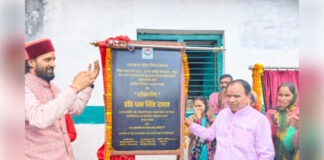 कैबिनेट मंत्री धन सिंह रावत ने पौड़ी में करोड़ों की विकास योजनाओं का किया शिलान्यास