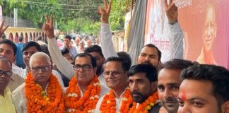 बहराइच में रामनरेश पाण्डेय नानपारा अधिवक्ता संघ अध्यक्ष निर्वाचित:बंश गोपाल महासचिव, 242 अधिवक्ताओं ने किया मतदान