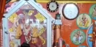 लेहड़ा देवी मंदिर में उमड़ी श्रद्धालुओं की भीड़:हजारों भक्तों ने की पूजा-अर्चना, लगा लंबा जाम