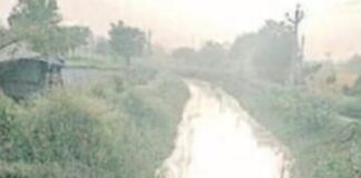 गजपतिपुर नहर में डेढ़ दशक बाद पहुंचा पानी:तेजवापुर के 20,000 किसानों को सिंचाई में मिलेगी राहत