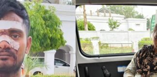 खेत में खाद डालने पर दंपती से मारपीट:बस्ती में पीड़िता ने एसपी से शिकायत कर कार्रवाई की मांग की