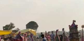 इंद्रीग्रांट में मुहर्रम मेले में उमड़ी भारी भीड़:प्रशासन की चाक-चौबंद व्यवस्था के बीच लोगों ने मेले का आनंद लिया