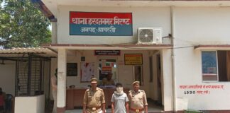 थाना हरदत्तनगर गिरन्ट द्वारा दहेज हत्या में वांछित अभियुक्त गिरफ्तार
