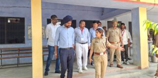 *यूपी पुलिस आरक्षी नागरिक पुलिस एवं समकक्ष भर्ती परीक्षा के दृष्टिगत जिलाधिकारी एवं पुलिस अधीक्षक द्वारा परीक्षा केन्द्रों का निरीक्षण ।*