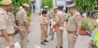 ऑपरेशन दहन’ के तहत जनपद बलरामपुर पुलिस ने जनपद के 06 थानों के 14.247 किलोग्राम (कुल अनुमानित मूल्य 38,01750/ रुपये) मादक पदार्थों को किया गया विनिष्टीकरण*