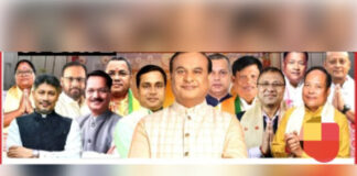 अटकलों पर विराम: असम मंत्रिमंडल का हुआ विस्तार, 12 विधायकों को ने ली मंत्री पद की शपथ