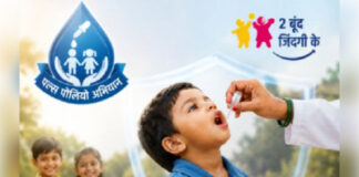 मध्य प्रदेश में पल्स पोलियो अभियान: 1.07 करोड़ बच्चों को पिलाई जाएगी पोलियो की दवा