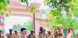 पुलिस भर्ती परीक्षा में 2006 अभ्यर्थी अनुपस्थित:बहराइच में 11 केंद्रों पर कड़ी सुरक्षा के बीच हुई परीक्षा