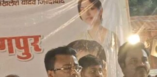 बहराइच में पूर्व विधायक ने पेश की प्रगति रिपोर्ट:भाजपा विधायक पर विकास में बाधा डालने का आरोप