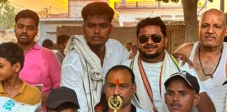 नंदनगर में क्रिकेट टूर्नामेंट संपन्न:दुर्गा माता मंदिर स्टेडियम में उदयपुर टीम बनी विजेता