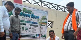 भारतभारी में विश्व पर्यावरण दिवस पर पौधरोपण का आयोजन:नगर पंचायत अध्यक्ष ने पर्यावरण संरक्षण का संदेश दिया