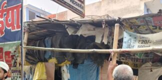 घुघली में पान की गुमटी से नकदी, सामान चोरी:दुकानदार ने पुलिस से कार्रवाई और बरामदगी की मांग की