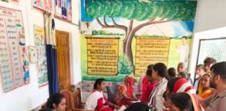 तालागांव के आरोग्य शिविर में दर्जनों मरीजों की जांच:100 दिवसीय टीबी मुक्त भारत अभियान के तहत हुआ स्वास्थ्य परीक्षण