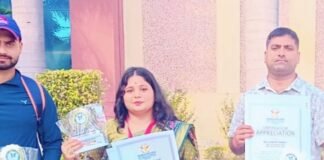 गांव की बेटी ने देशभर में बढ़ाया जिले का मान:बस्ती की संस्था को मिला राष्ट्रीय सम्मान, रक्तदान अभियान को अंतरराष्ट्रीय पहचान