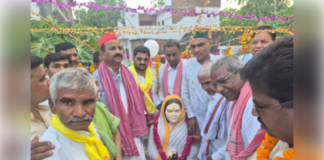 अहिल्या बाई होल्कर की जयंती पर भव्य मूर्ति का अनावरण, मोहनलालगंज में हुआ कार्यक्रम