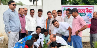 पेड़ जीवनदायिनी,ऑक्सीजन का प्रमुख स्रोत हैं : विजय शुक्ला रिंकू