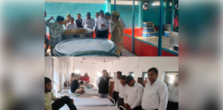 जिला कारागार का निरीक्षण, बंदियों को विधिक अधिकारों की दी जानकारी