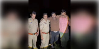 तार चोर गैंग के साथ पुलिस की मुठभेड़, 5 गिरफ्तार, दो घायल