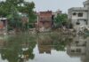 बभनगांवा तालाब फिर गंदे पानी से भरा:बस्ती में एक करोड़ की सौंदर्यीकरण परियोजना पर सवाल, स्थिति जस की तस