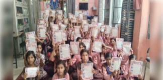 कस्तूरबा विद्यालय में छात्राओं को मिला महिला सुरक्षा और अधिकारों का पाठ