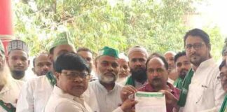 जौहर यूनिवर्सिटी ध्वस्तीकरण रोकने के लिए AIMIM ने सौंपा ज्ञापन:विश्वविद्यालय पर कार्रवाई रोकने की मांग की गई