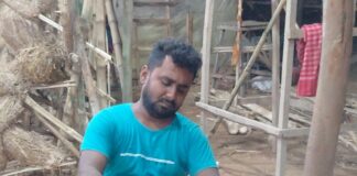 नानपारा में देवी-देवताओं की प्रतिमाएं बनना शुरू:कलकत्ता के कारीगरों ने किया कार्य प्रारंभ