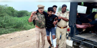 औरैया में पुलिस-बदमाशों में मुठभेड़, दो शातिर चोर गोली लगने से घायल