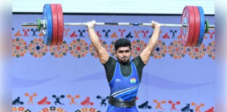 राष्ट्रमंडल खेल 2026: राजा मुथुपांडी ने भारोत्तोलन में जीता रजत, भारत की झोली में आया चौथा पदक