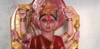 बहराइच के कटकुईया में दुर्गा प्रतिमा खंडित:अज्ञात तत्वों ने किया कृत्य, ग्रामीणों में आक्रोश; पुलिस जांच में जुटी