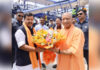 भाजपा के राष्ट्रीय अध्यक्ष नितिन नवीन लखनऊ पहुंचे, सीएम योगी ने किया भव्य स्वागत