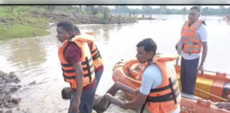 दुर्ग: जन्मदिन की खुशी बदली मातम में, नदी में डूबे दो बच्चों में एक का शव बरामद