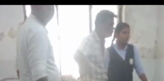 बस्ती में छात्रा को बाइक ने मारी टक्कर:20 मीटर तक घसीटा; बाइक चालक और छात्रा घायल