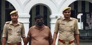 पुरन्दरपुर पुलिस ने एनआई एक्ट के वारंटी को पकड़ा:वांछित अपराधियों की गिरफ्तारी अभियान के तहत हुई कार्रवाई