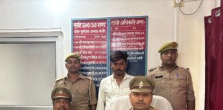मुंडेरवा पुलिस ने दुष्कर्म, मारपीट के आरोपी को पकड़ा:शादी का झांसा देकर धमकी देने के मामले में था फरार
