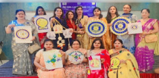 इनरव्हील क्लब ऑफ मुरादाबाद सिविल लाइंस के अधिष्ठापन समारोह में सेवा और सृजनशीलता का संदेश