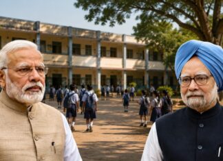 कांग्रेस सरकार में था 4.6%, BJP सरकार में 2.5% रह गया बजट में शिक्षा का हिस्सा