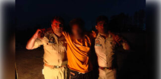 जीजा की हत्या का आरोपी साला मुठभेड़ में गिरफ्तार, अवैध तमंचा और कारतूस बरामद