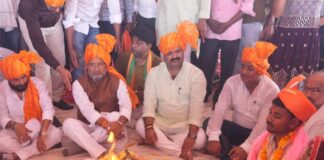 बहराइच में 344 जोड़ों का विवाह:मुख्यमंत्री सामूहिक विवाह योजना कार्यक्रम, विधायक सुरेश्वर सिंह ने आशीर्वाद दिया
