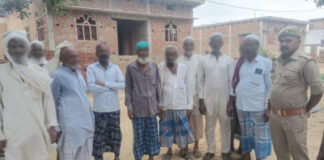थाना महुली कम्युनिटी पुलिसिंग यूनिट द्वारा सरकारी योजनाओं की दी गई जानकारी