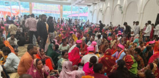 मुख्यमंत्री सामूहिक विवाह योजनान्तर्गत 51 जोड़ों का विवाह हुआ सम्पन्न।