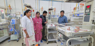 900 ग्राम के नन्हे शिशु ने जीती जिंदगी की जंग, एसएनसीयू की टीम ने बचाई जान