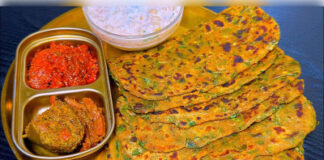 क्या आपने कभी धनिया का पराठा खाया है?