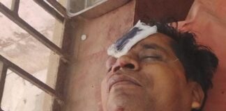 Uttar Pradesh : जनपद बाराबंकी के तहसील फतेहपुर में बैंक ऑफ बड़ौदा के पास तेज रफ्तार बाइक की आमने-सामने भिड़ंत, दंपति समेत तीन घायल