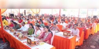 400 श्रद्धालुओं ने किया सामूहिक श्री श्याम अखण्ड ज्योत पाठ