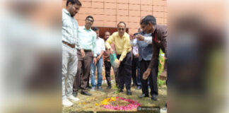 कैंसर संस्थान में वृक्षारोपण अभियान का शुभारंभ