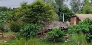 बस्ती में सरयू नदी खतरे के निशान से ऊपर:दुबौलिया क्षेत्र में जलस्तर 92.80 मीटर, सुविकाबाबू गांव बाढ़ से घिरा