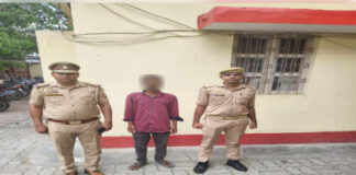 पॉक्सो मामले का वारंटी आरोपी गिरफ्तार, अलीगंज पुलिस ने घर से दबोचा