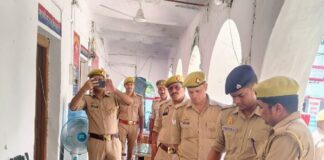 क्षेत्राधिकारी इकौना ने थाना सोनवा का निरीक्षण किया:पुलिस अधीक्षक के निर्देश पर अर्धवार्षिक समीक्षा