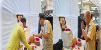 आरडब्ल्यूए फेडरेशन पदाधिकारियों ने स्व. क्रांति त्यागी को अर्पित की श्रद्धांजलि,परिवार को दी सांत्वना