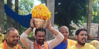 संत रविदास जन्मस्थली से समरसता कलश यात्रा शुरू:गुरु पूर्णिमा से प्रारंभ होकर 2027 में रविदास जयंती पर समापन